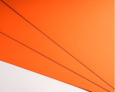 ISPIRA, Arancio Yoga - Gro&szlig;bogen 72 x 102 cm