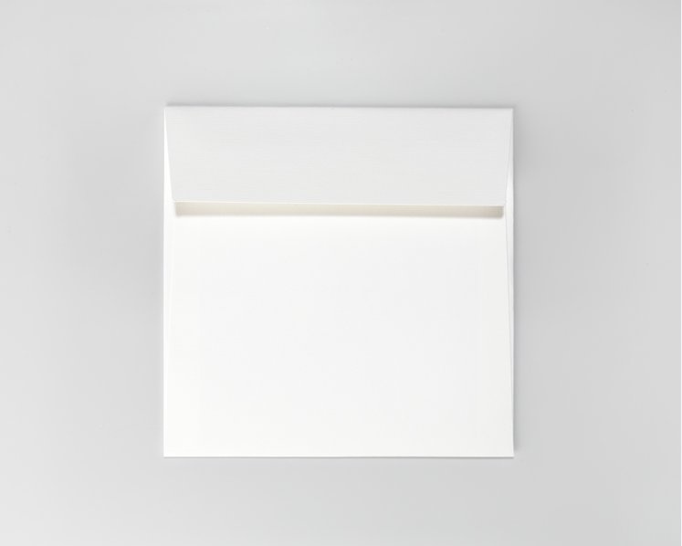 ACQUERELLO, Bianco - Quadro 17 x 17 cm