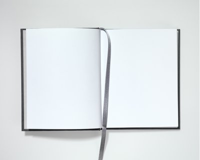 Notizbuch S "SAVILE ROW PINSTRIPE, Dark Grey" 