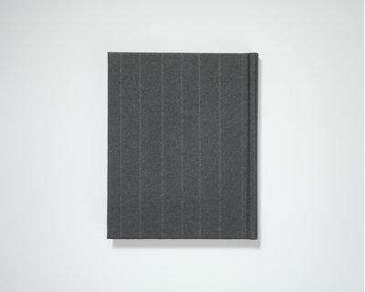 Notizbuch S "SAVILE ROW PINSTRIPE, Dark Grey" 