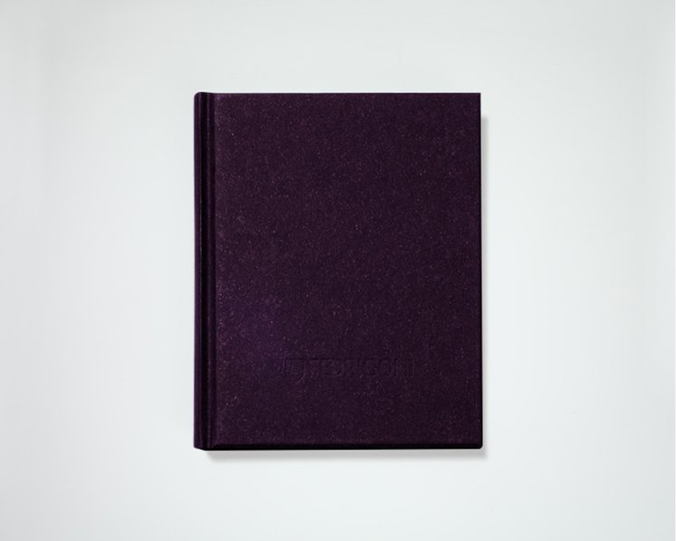 Notizbuch S "SAVILE ROW PLAIN, Aubergine" 