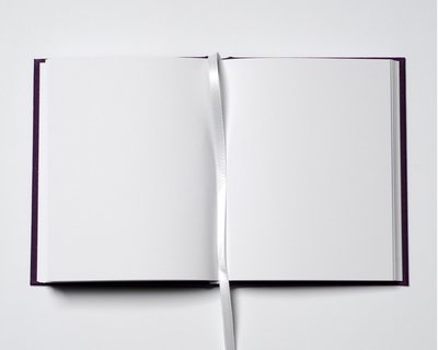 Notizbuch S "SAVILE ROW PLAIN, Aubergine" 