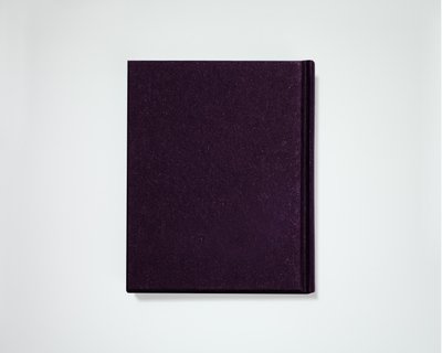 Notizbuch S "SAVILE ROW PLAIN, Aubergine" 