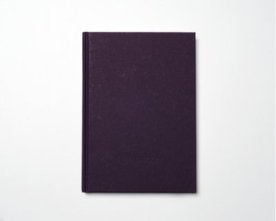 Notizbuch M "SAVILE ROW PLAIN, Aubergine" 