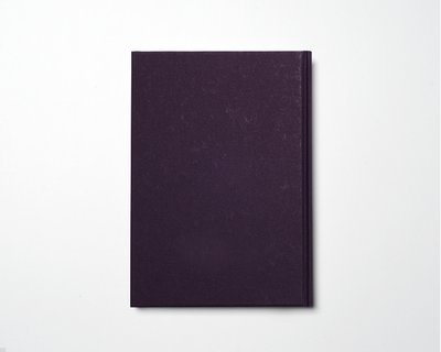 Notizbuch M "SAVILE ROW PLAIN, Aubergine" 
