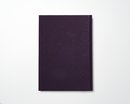 Notizbuch M "SAVILE ROW PLAIN, Aubergine" 