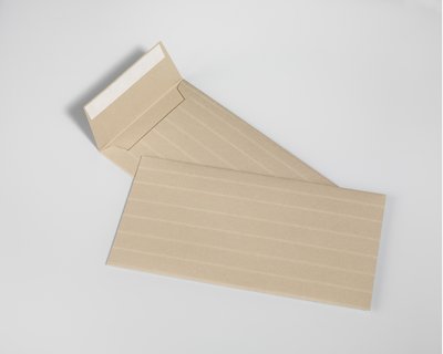 SAVILE ROW PINSTRIPE, Camel - DIN lang 22 x 11 cm