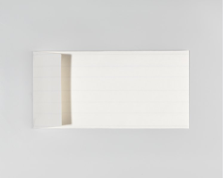 SAVILE ROW PINSTRIPE, White - DIN lang 22 x 11 cm