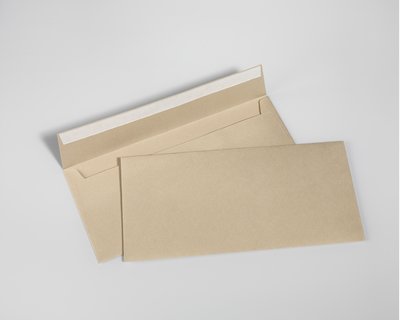 SAVILE ROW PLAIN, Camel - DIN lang 11 x 22 cm