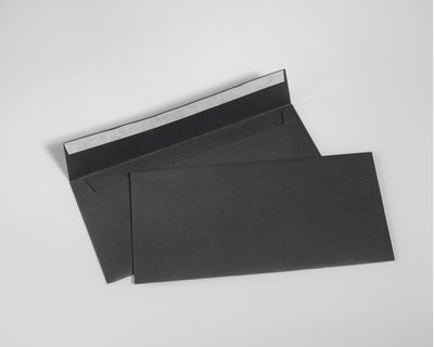 SAVILE ROW PLAIN, Dark Grey - DIN lang 11 x 22 cm