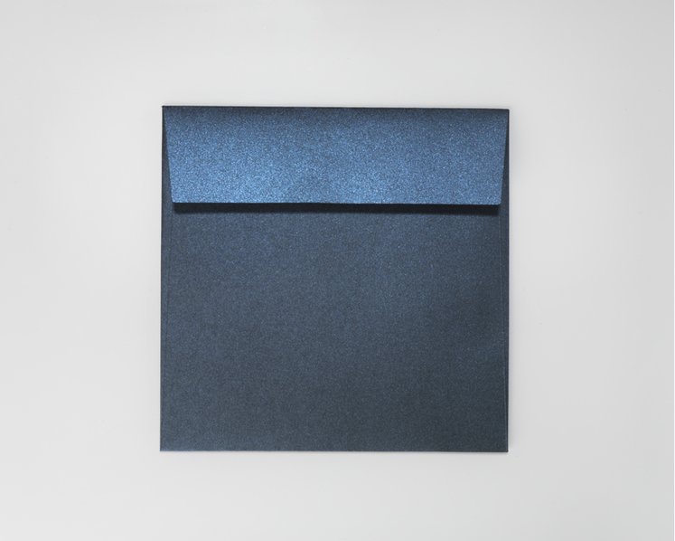 SIRIO PEARL, Shiny Blue - Quadro 17 x 17 cm