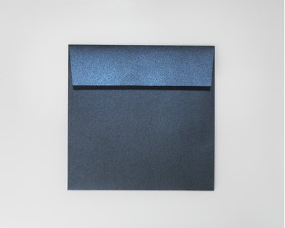 SIRIO PEARL, Shiny Blue - Quadro 17 x 17 cm