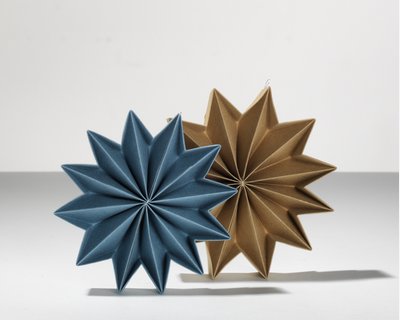 Weihnachtssterne "MATERICA, Kraft + Acqua", 6er Set