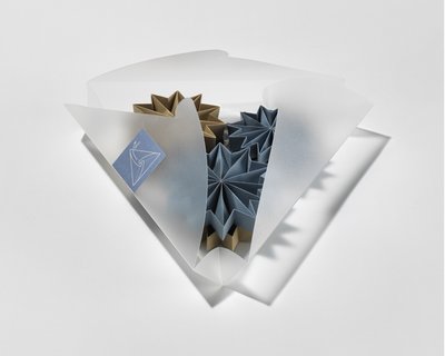 Weihnachtssterne "MATERICA, Kraft + Acqua", 6er Set