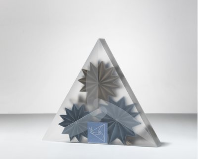 Weihnachtssterne "MATERICA, Kraft + Acqua", 6er Set