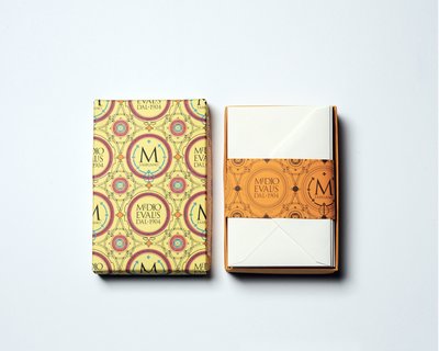 B&uuml;ttenpapier-Gru&szlig;kartenset S - FABRIANO,...